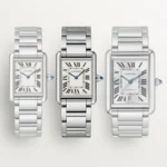 Cartier / TANK MUST WATCH Tank Must watch, large model, high autonomy quartz movement. Steel case,  Ref. WSTA0052 - Image 6