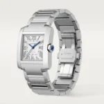 Cartier / TANK FRANÇAISE WATCH Tank Française watch, large model, mechanical movement with automatic winding. Steel case. Ref. WSTA0067 - Image 5