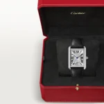 Cartier / TANK MUST WATCH Tank Must watch, extra-large model, Manufacture mechanical movement with automatic winding, caliber 1847 MC. Steel case, Ref. WSTA0040 - Image 8