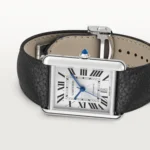 Cartier / TANK MUST WATCH Tank Must watch, extra-large model, Manufacture mechanical movement with automatic winding, caliber 1847 MC. Steel case, Ref. WSTA0040 - Image 3