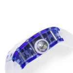 Richard Mille 35-01 Blue White Rubber Bracelet - Image 2