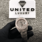 Rolex Datejust Two Tone Jubilee Fully Iced Out 126303 - Image 3