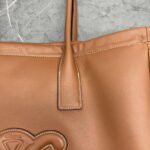 CELINE CABAS TRIOMPHE Draw the rope Tote Bag Shoulder bag Brown Size: 44 * 28 * 18cm - Image 7