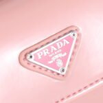 Prada hobo cleo Patent leather 611 pink size:22*13cm - Image 5