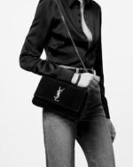 YSL / SMALL REVERSIBLE KATE IN SUEDE - Image 2