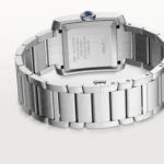 Cartier / TANK FRANÇAISE WATCH Tank Française watch, large model, mechanical movement with automatic winding. Steel case. Ref. WSTA0067 - Image 7