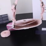 Prada Ss21 Hobo BlingBling 8801 pink size: 22*18*5cm - Image 5