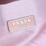 Prada Ss21 Hobo BlingBling 8801 pink size: 22*18*5cm - Image 3