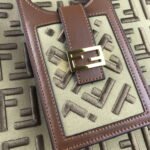 FENDI peekaboo Canvas Tote with mobile phone bag 2118 Size: 37*32 cm - Image 7