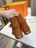 Hermes Classic Western combat boots size:35-40 (41 customized) note shoes size when you fill shipping address - Image 4