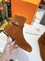 Hermes Classic Western combat boots size:35-40 (41 customized) note shoes size when you fill shipping address - Image 7