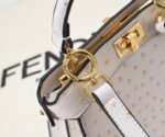 FENDI Peekaboo Cream White 23ss 335 Size: 20*15cm - Image 8