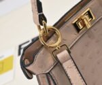 FENDI Peekaboo Grey 23ss 335 Size: 20*15cm - Image 7