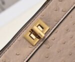 FENDI Peekaboo Grey 23ss 335 Size: 20*15cm - Image 9