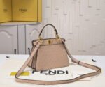 FENDI Peekaboo Grey 23ss 335 Size: 20*15cm - Image 2