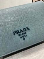 Prada renovate shoulder bag blue 55139 Size:24*15*10.5cm - Image 2