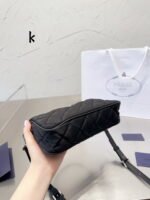 Prada vintage nylon underarm bag size:  24*13cm - Image 7