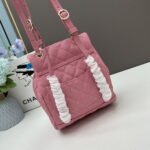 Chanel 23s Salzburg cowhide backpack 917 pink size: 25*20*12cm/23*18*10cm - Image 5
