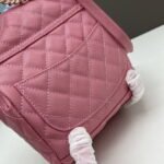 Chanel 23s Salzburg cowhide backpack 917 pink size: 25*20*12cm/23*18*10cm - Image 3