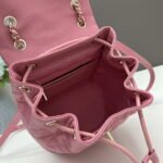 Chanel 23s Salzburg cowhide backpack 917 pink size: 25*20*12cm/23*18*10cm - Image 8