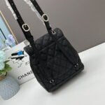 Chanel 23s Salzburg cowhide backpack 917 Black size: 25*20*12cm/23*18*10cm - Image 3