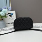 Chanel 23s Salzburg cowhide backpack 917 Black size: 25*20*12cm/23*18*10cm - Image 4