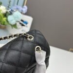 Chanel 23s Salzburg cowhide backpack 917 Black size: 25*20*12cm/23*18*10cm - Image 7