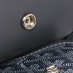 Goyard Backpack carbon gray Collapsible shoulder strap detachable size: 32*14*37cm - Image 8