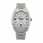 Rolex Air King Stainless Steel White Dial 114200