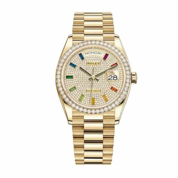 rolex-day-date-yellow-gold-with-pave-diamond-dial-sapphire-128348rbr-replica-1-600x600-1.jpg Rolex Day-Date Yellow Gold With Pave Diamond Dial Sapphire 128348RBR-0030 - Image 1
