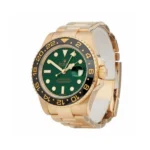 Rolex GMT-Master II 11678LN Yellow Gold Green Dial oyster - Image 3