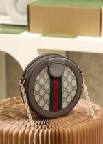 GUCCI / GG OPHIDIA GG Round bag size: 18*18*4.5cm - Image 4